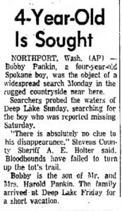 Bobby Panknin Vanished