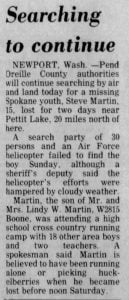 Steve Martin vanished